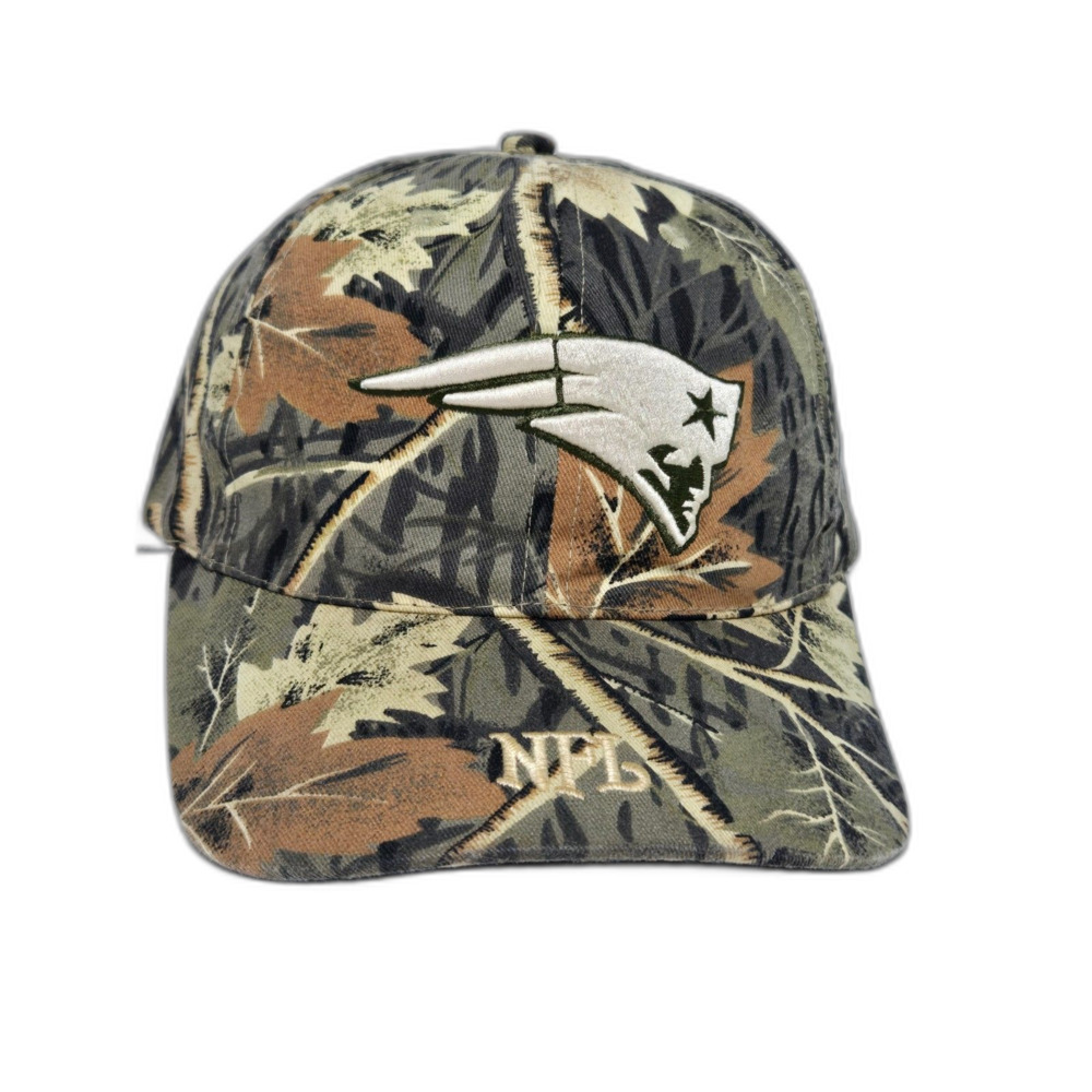 Vintage 90s NFL New England Patriots Camo Hat | Adjustable Strapback Cap
